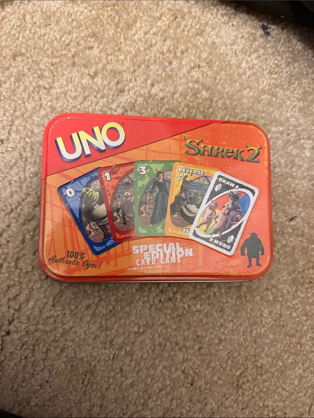 UNO Shrek 2 Special Edition Card Pack